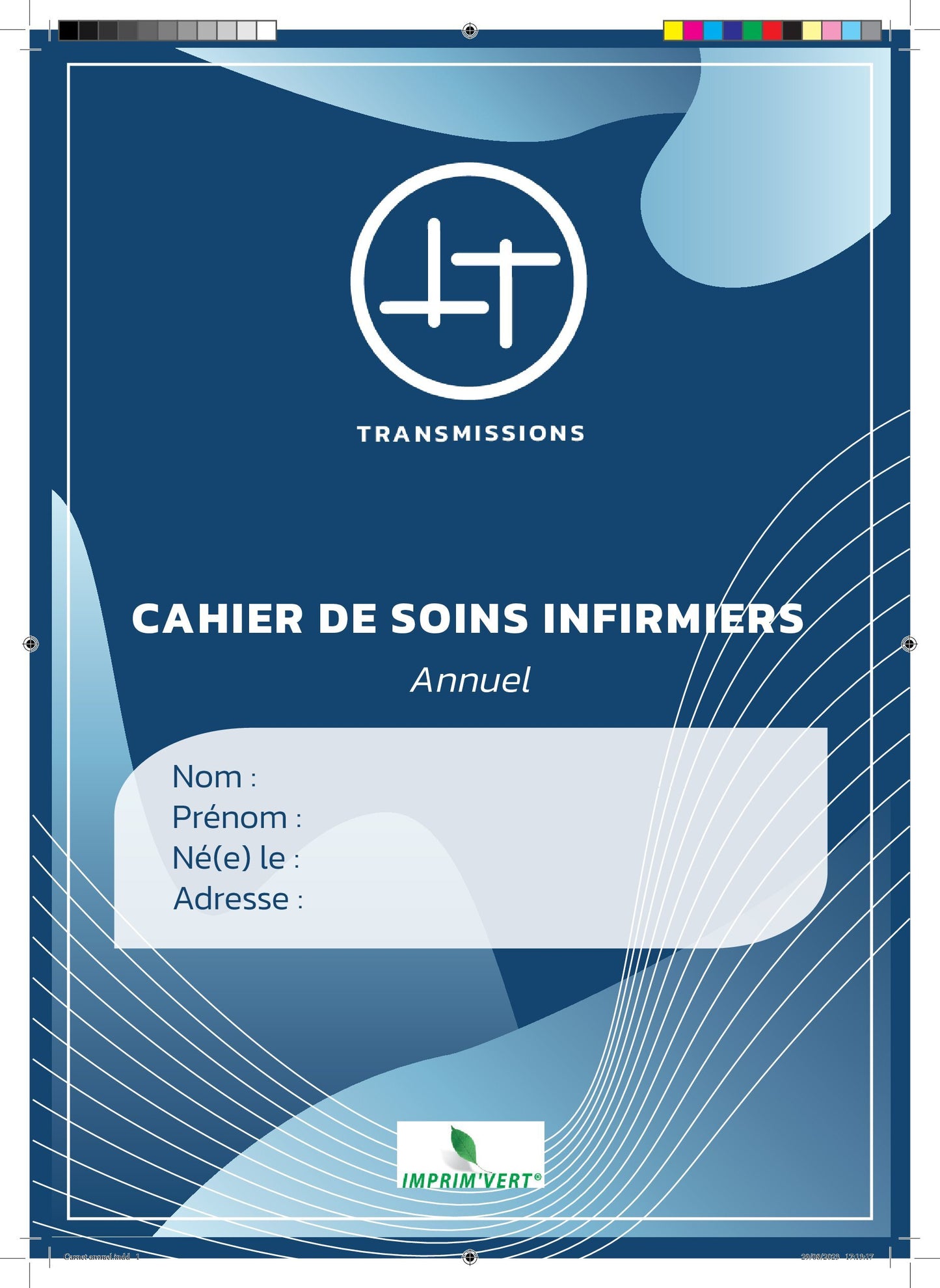 🌟 Lot Spécial Praticien - 10 Cahiers de Soins et Suivis Infirmiers - Version Annuelle